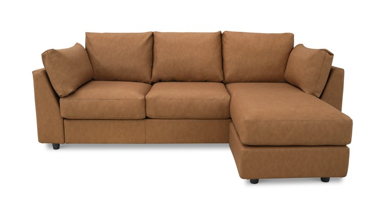 Hudson Sofa Chaise Vegan Leather Hudson Sofa Chaise Vegan Leather, Vegan Leather Sofa Canada